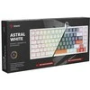 Savio Klaviatūra magnetyczna astral baltas outemu baltas jade rgb
