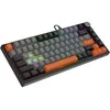 Savio ASTRAL Juodas JADE 3 COLOURS klaviatūra Gaming USB QWERTY US International