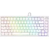 Savio ASTRAL Baltas JADE klaviatūra Gaming USB QWERTY US International