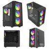 Savio Noctis Glass RGB Cube Juodas