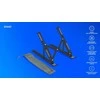 SAVIO PB-05 Office stand for laptop and tablet, juodas, aliuminio