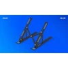 SAVIO PB-05 Office stand for laptop and tablet, juodas, aliuminio