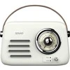 SAVIO RS-02 Portable Radio, baltas