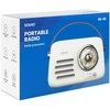 SAVIO RS-02 Portable Radio, baltas