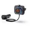 Savio tr-14 automobilinis fm siųstuvas su bluetooth ir įkrovikliu, greitas įkrovimas 3.0 ir maitinimo tiekimas, triukšmo mažinimas