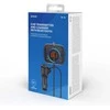 Savio tr-14 automobilinis fm siųstuvas su bluetooth ir įkrovikliu, greitas įkrovimas 3.0 ir maitinimo tiekimas, triukšmo mažinimas