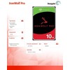 Dysk hdd seagate ironwolf pro (10 tb; 256mb; 3.5"; sata)