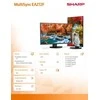Sharp Monitorius multisync dd-ea272f 27 cali juoda
