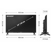 Sharp Televizorius led 24 cale 24ha1405e