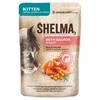 SHELMA Kitten with lašiša in sauce – šlapias kačių maistas – 85g