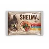 SHELMA Rich in lašiša, cod, jautiena and vištiena – šlapias kačių maistas – 4x85g