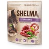 Kačių Maistas - SHELMA Sterilizuotas Sausas Maistas Su Jautiena 750g Be Grūdų