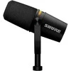 Shure mv7+-k-bndl – balso perdavimo/balso mikrofonas su xlr/usb-c jungtimi, juodas + gator stalo stovas