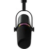 Shure mv7+-k-bndl – balso perdavimo/balso mikrofonas su xlr/usb-c jungtimi, juodas + gator stalo stovas