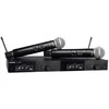 Shure SLXD24DE/SM58-G59 - dual digital wireless system with two transmitters/handheld microphones (470 - 514 MHz)