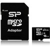 Silicon power microsdhc elite 16gb cl10 uhs-1 (u1) atminties kortelė + microsd-sd adapteris (sp016gbsthbu1v10sp)