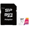 SILIKONIO MAITINIMO KOMPIUTERIS & COMMUNICAT SILICON POWER atminties kortelė Elite Micro SDXC 64GB UHS-I A1 V10
