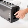 Skrudintuvas Black &amp; Decker Juodas &amp; Decker toster na 2 kanapki, 1000W, ES9600070B Juodas &amp; Decker [BXTO1000E]