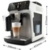 Kavos aparatas „Philips 5500 LatteGo EP5545/70“ balta