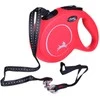 Smycz flexi automatinė new classic s linka 8 m - šuniui do 12 kg, spalva raudona