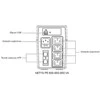 Socomec UPS netys pe 850VA/480W 230V/AVR/4xiec 320, LED, USB