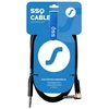 SOUND STATION QUALITY (SSQ) Ssq jmpjmk4 - jack mono prosty - jack mono kątowy 4 metrowy