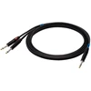 SOUND STATION QUALITY (SSQ) Ssq jsjm2 - stereo lizdo kabelis - 2x mono lizdas 2 metrai