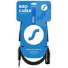 SOUND STATION QUALITY (SSQ) SSQ JSXM1 - XLR kištukas - Jack stereo 6,3 mm laidas , 1 m