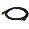 SOUND STATION QUALITY (SSQ) Ssq rcarca2 - kabelis 2xrca- 2xrca 2 metrowy
