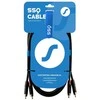 SOUND STATION QUALITY (SSQ) Ssq rcarca2 - kabelis 2xrca- 2xrca 2 metrowy