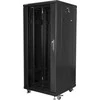 Lanberg szafa stojąca rack 19" 27u 600x600 juoda