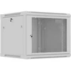 Wall-mounted rack cabinet 19" 9U 600x600 pilkas perforated door Lanberg (flat pack)