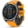 Laikrodis garmin fenix 8 sapphire titan, 47mm amoled graphite