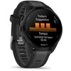 Laikrodis garmin forerunner 165, 43mm amoled juodas