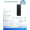 Hewlett Packard (HP) HP Pro SFF 290 G9 Desktop PC Intel® Core™ i5 i5-14400 8 GB DDR4-SDRAM 512 GB SSD Windows 11 Pro Juodas