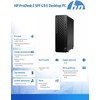 Stacionarus kompiuteris Hewlett Packard (HP) HP ProDesk 2 SFF G1i Intel® Core™ i5 i5-14400 16 GB DDR5-SDRAM 1 TB SSD Windows 11 Pro PC Juodas