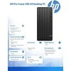 Stacionarus kompiuteris Hewlett Packard (HP) HP Pro Tower 290 G9 Intel® Core™ i3 i3-14100 8 GB DDR4-SDRAM 512 GB SSD Windows 11 Pro PC Juodas