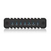 Icy Box ib-2817mcl-c31 stotis su klonavimo funkcija, skirta 2x nvme ssd