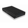 Icy Box ib-2817mcl-c31 stotis su klonavimo funkcija, skirta 2x nvme ssd