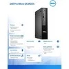 Komputer dell pro micro qcm1255 w11pro ryzen 5 pro 8500ge/1x16gb/512gb cl35/integrated/wlan + bt/kb/65w/tpm/3yps
