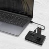 Stacionarus kompiuteris Qoltec Doko stotelė dysków ssd m.2 nvme sata usb-c dual 2 x 2tb