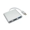 AKYGA AK-AD-57 Hub USB tipo C AK-AD-57 USB A (f) USB tipo c HDMI (f) 15 cm