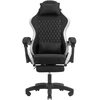 Tacens mars mgc-x fabric juodas/baltas - fotel gamingowy