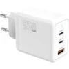 TB Įkroviklis jungiama į tinklą 2x USB C + USB A Power Delivery balta, GaN 65W