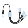 HUB USB TB Kabelis USB C splitter - 3x USB C