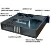 Techly kompaktowa obudowa pc atx rackowa 19 cali 2u juoda i-case ipc-240l