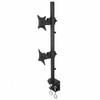 Techly LCD/LED stalinis laikiklis 13-27 colių, dvigubas, juodas