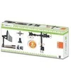 Techly LCD/LED stalinis laikiklis 13-27 colių, dvigubas, 2x10kg, juodas