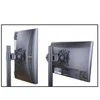 Techly LCD/LED stalinis laikiklis 13-27 colių, dvigubas, 2x10kg, juodas