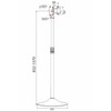 Techly ICA-TR10 reklaminio ekrano laikiklis 68,6 cm (27") Sidabras